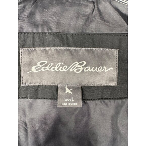 Eddie Bauer Vest Mens Large EB650 Down Puffer Insulated Winter Outdoor Warm - Picture 2 of 12